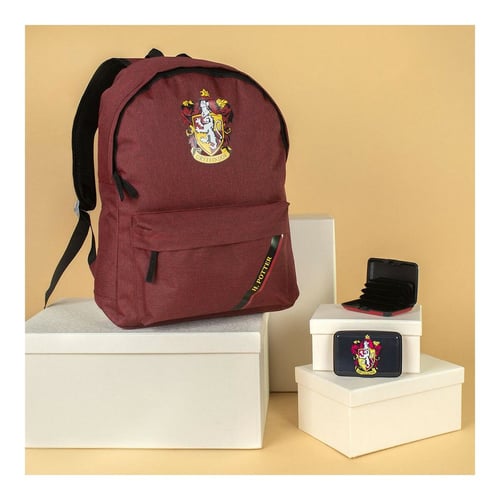 Skoletaske Harry Potter Mørkerød (31 x 44 x 16 cm)_5