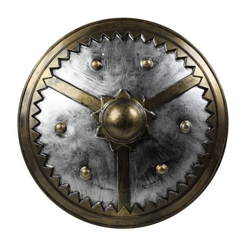 Skjold Gylden Grå (ø 59 cm)_3