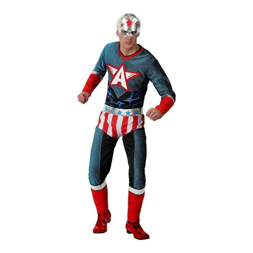 Kostume til voksne American Captain XXL - picture