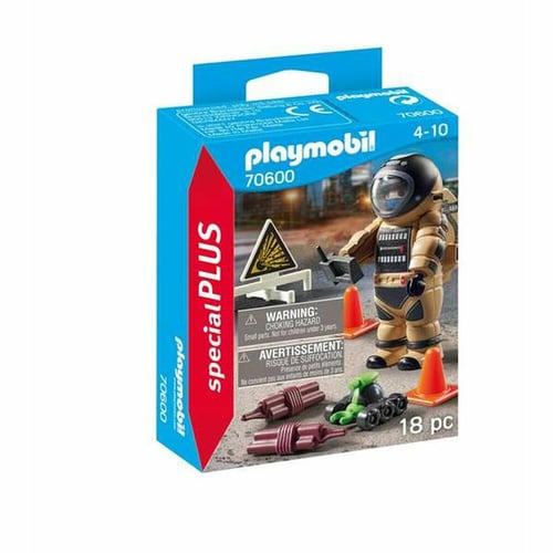 Samlet figur Playmobil Special Plus Politi Bombe 70600 (18 pcs) - picture