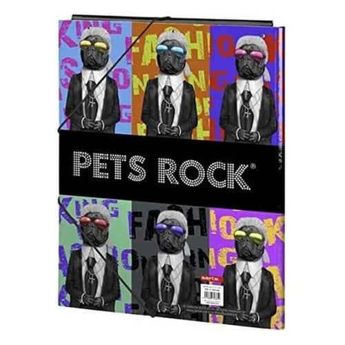 Folder Pets Rock A4 (26 x 33.5 x 2.5 cm)_1