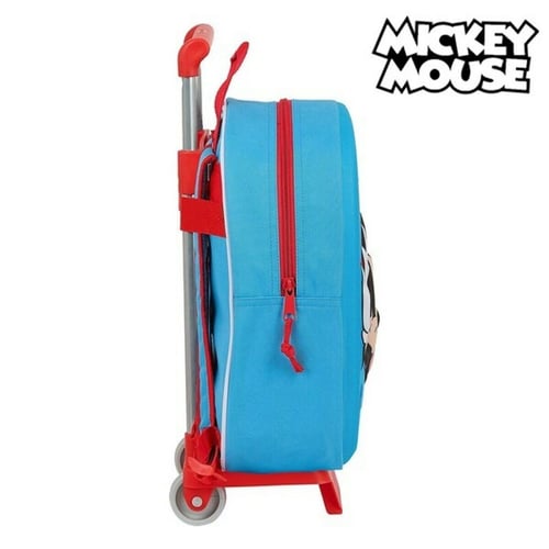 3D Skoletaske med Hjul 705 Mickey Mouse Clubhouse Lyseblå_5