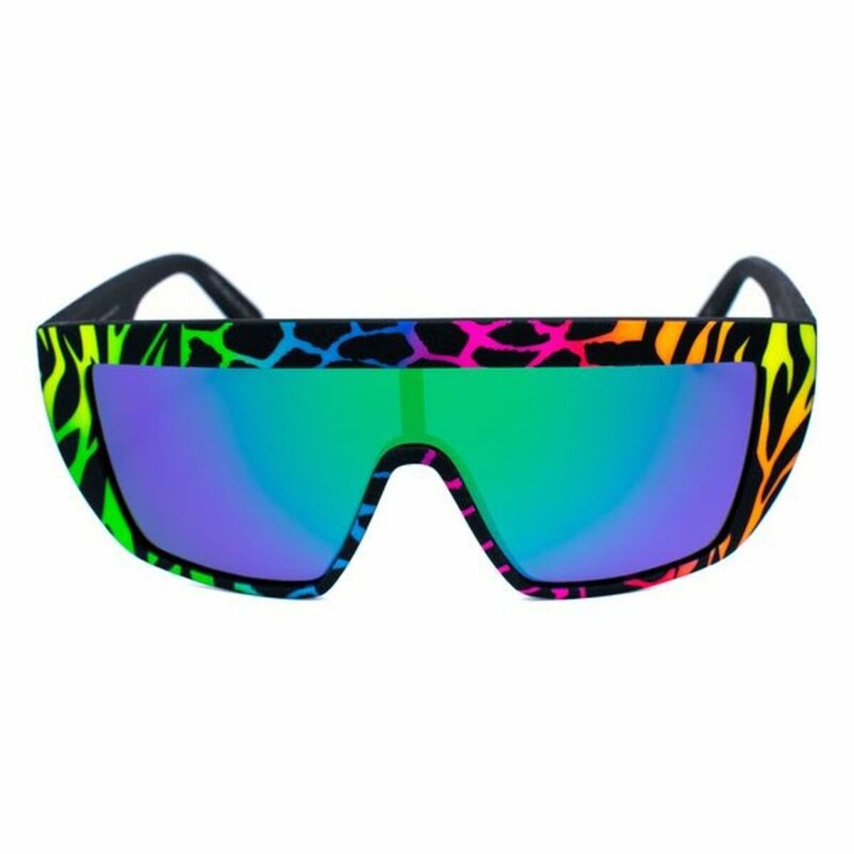 Unisex Sunglasses Italia Independent 0912-ZEF-149 Yellow Blue Black Green Purple Orange_1