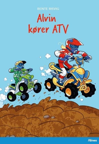 Alvin kører ATV, Blå Læseklub - picture