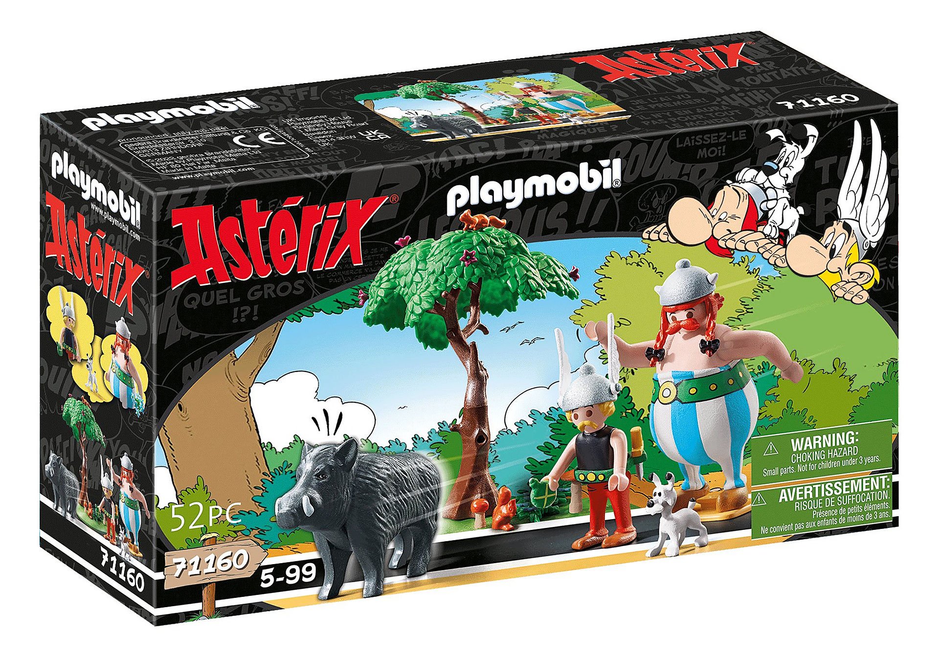 PLAYMOBIL - Asterix - Wild Boar Hunting (71160)_0