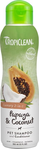 Tropiclean - papaya &coconut shampoo - 355ml (719.2106) - picture