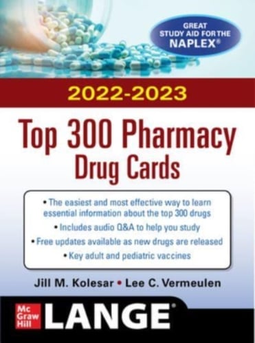 McGraw Hill's 2022/2023 Top 300 Pharmacy Drug Cards - picture