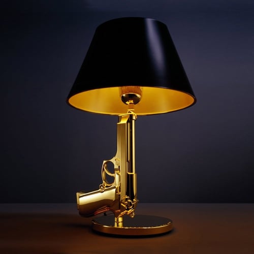 Golden Gun Lamp (02853)_0