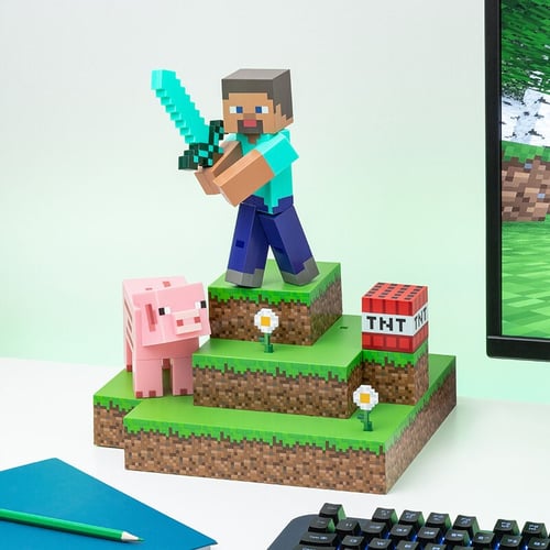 Minecraft Figural Diorama Light - picture