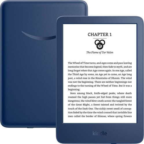 Amazon - Kindle E-Reader 6 skærm - 16GB - 2022 - Denim_0