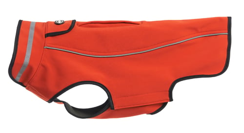 BUSTER - Hundejakke Softshell, red chili S/M - picture