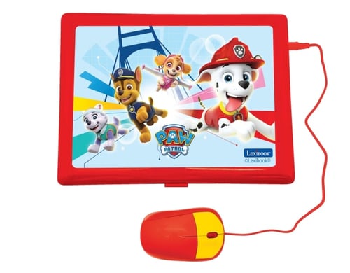 Lexibook - Paw Patrol - Tospråklig pedagogisk bærbar_0