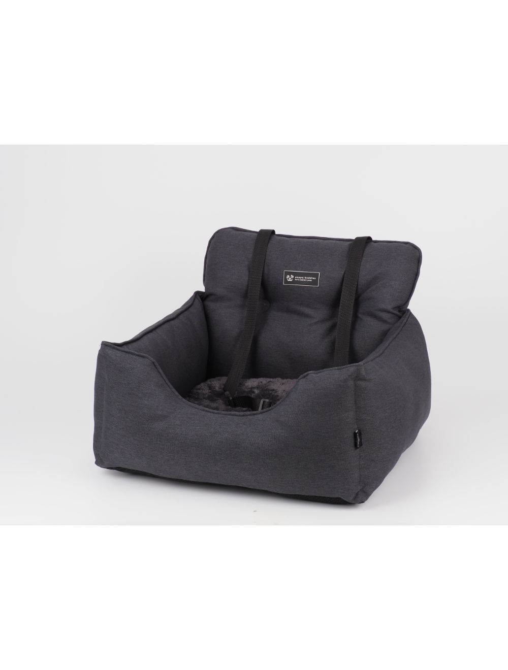 Nordic Paws  - Car seat luxury  - Antrazit - 53x50x35cm_0