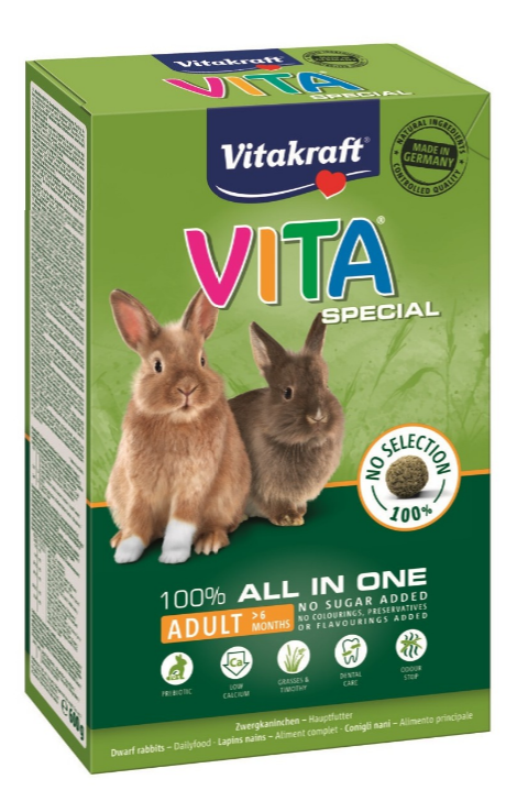 Vitakraft - Vita Special Adult Rabbit 600gr - (25314)