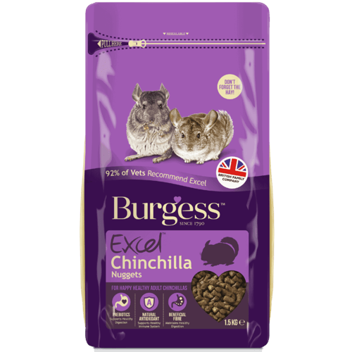 Burgess - Chinchilla Nuggets - 1,5 kg - picture