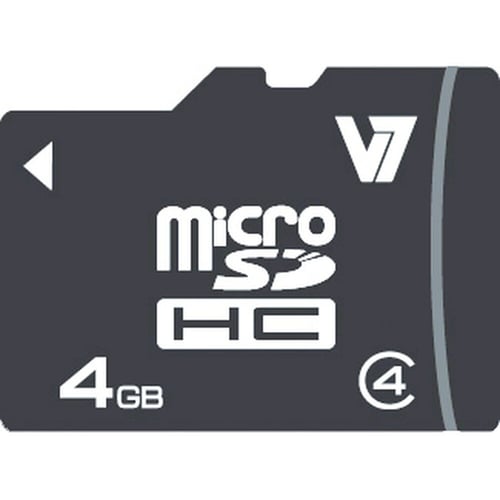 Mikro SD-kort V7 VAMSDH4GCL4R-2E 4GB - picture