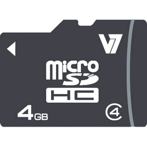 Micro-SD kort V7 VAMSDH4GCL4R-2E 4GB_0