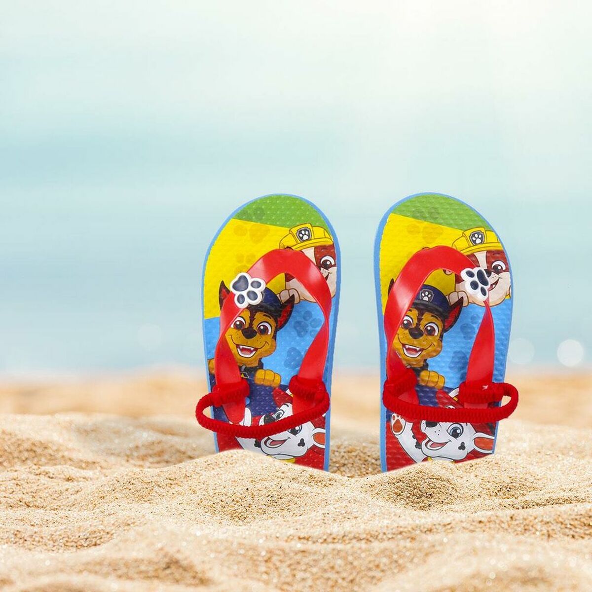 "Flip Flops for Children The Paw Patrol Blue"_6