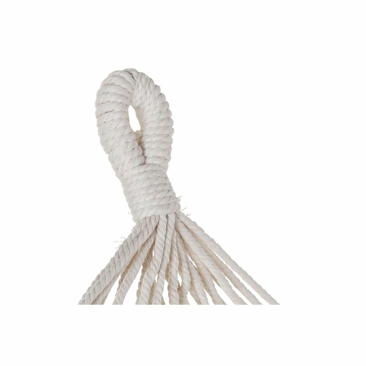 "Hammock DKD Home Decor Ocre Polyester Cotton Pinewood Fringe (255 x 80 x 28 cm)"_2