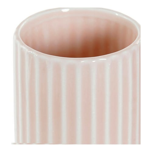 Tandbørsteholder DKD Home Decor Pink Stentøj (7.2 x 7.2 x 11.5 cm)_5