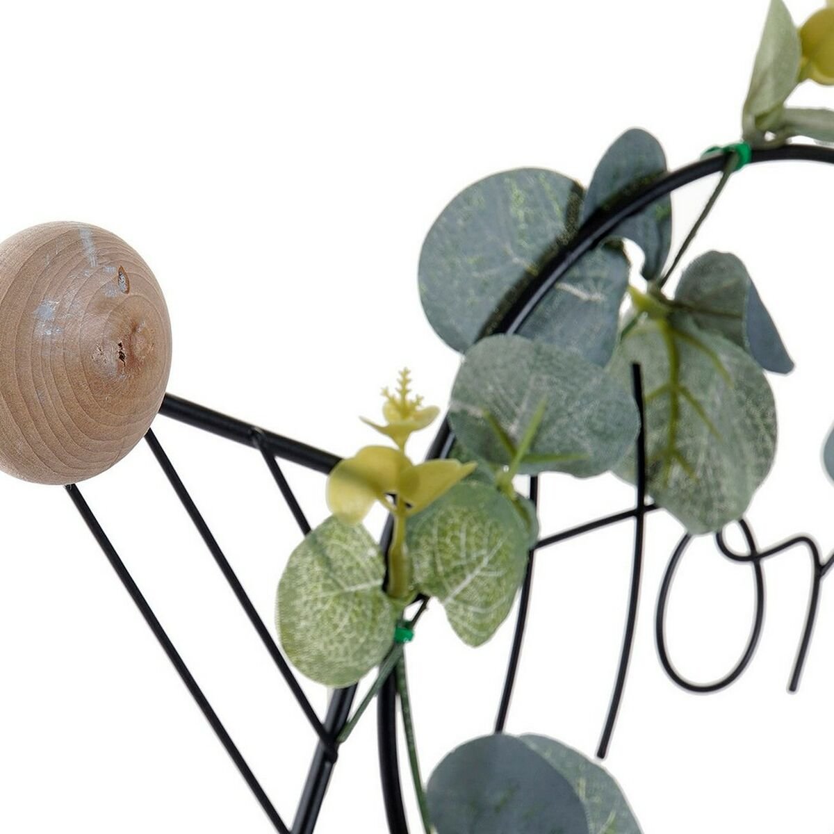 Wall mounted coat hanger DKD Home Decor Metal (43 x 4.5 x 36 cm)_4