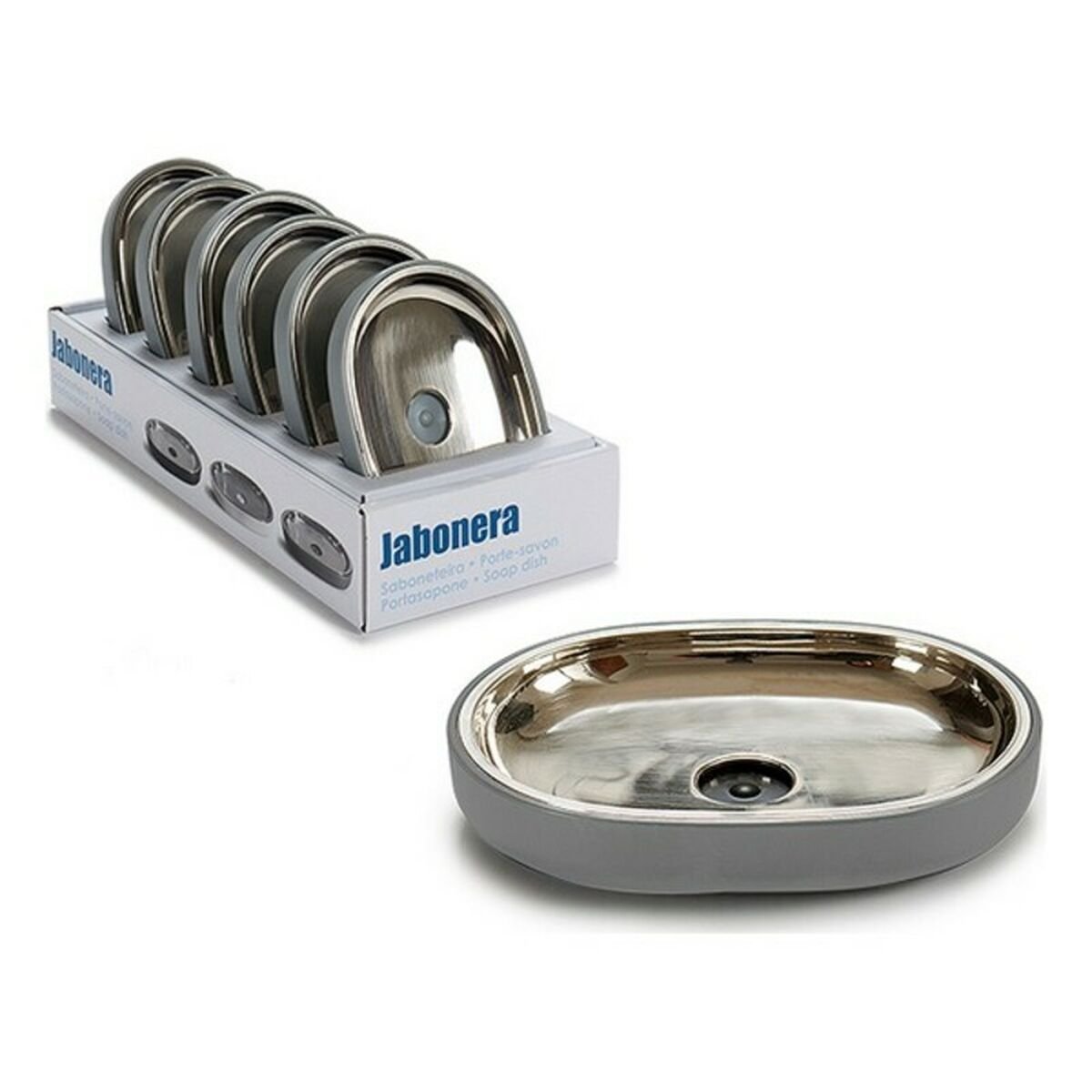 Soap dish Stainless steel Steel Inox_10