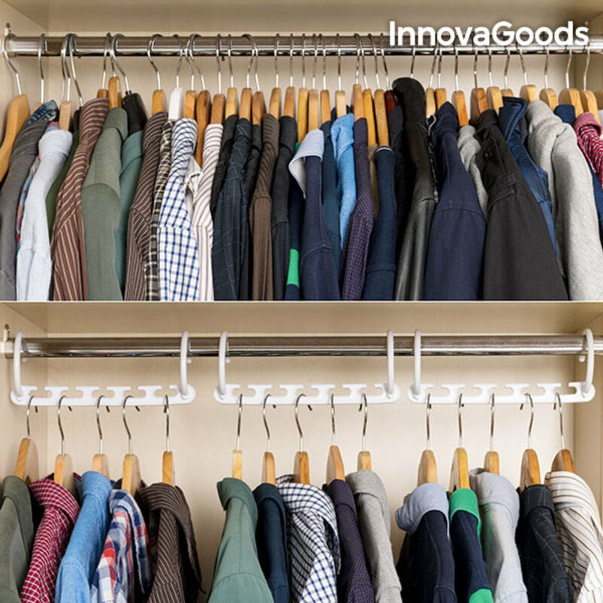 InnovaGoods Hanger Organiser for 40 Items (24 Pieces)_18