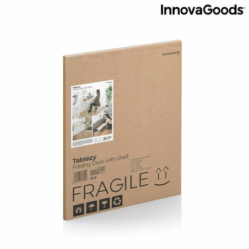 Sammenleggbart skrivebord med hylle Tablezy InnovaGoods_3