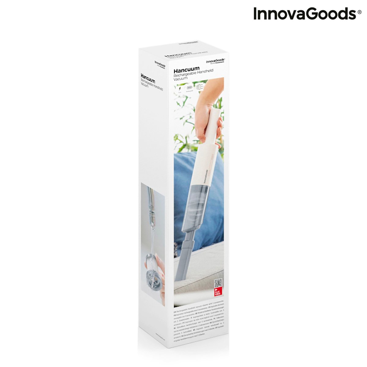 Rechargeable Handheld Vacuum Cleaner with 3 Accessories Hancuum InnovaGoods_11