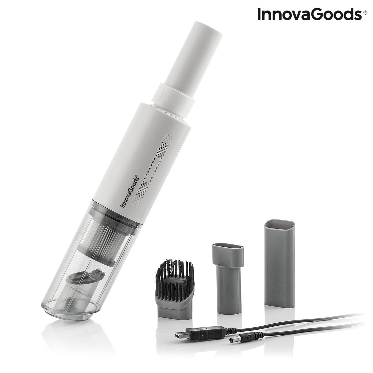 Rechargeable Handheld Vacuum Cleaner with 3 Accessories Hancuum InnovaGoods_25