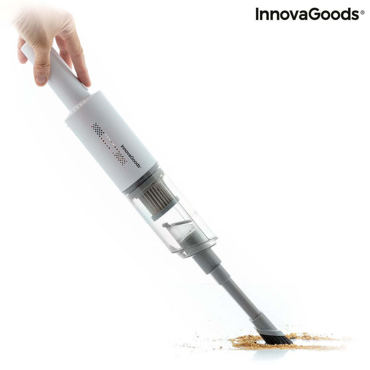 Rechargeable Handheld Vacuum Cleaner with 3 Accessories Hancuum InnovaGoods_31