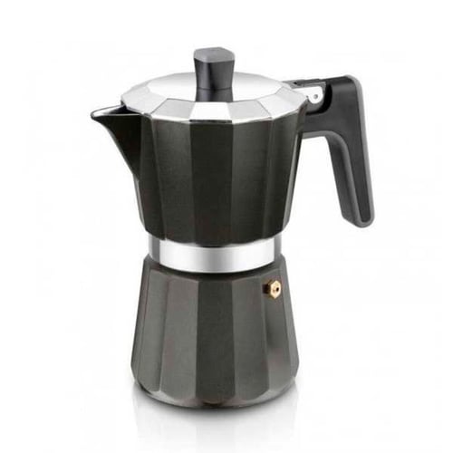 Italiensk Kaffekande Black Edition BRA, 6 Kopper - picture