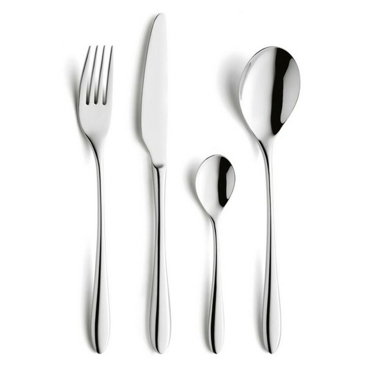 Set of Spoons Amefa Cuba (12 pcs) Stainless steel_4