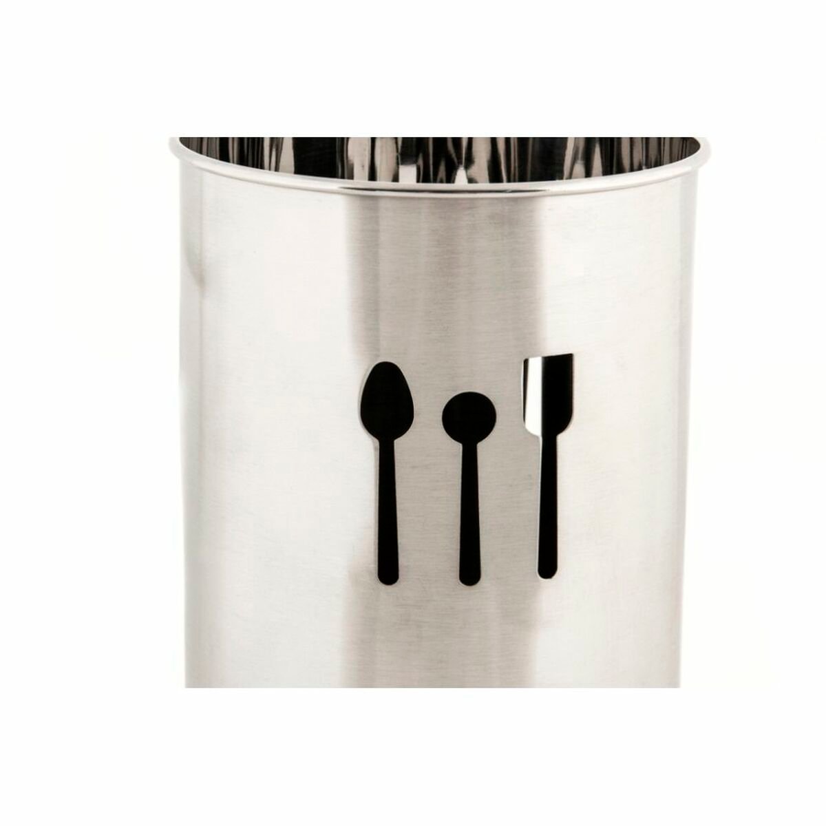 Cutlery Organiser DKD Home Decor Stainless steel (10 x 10 x 18 cm)_6