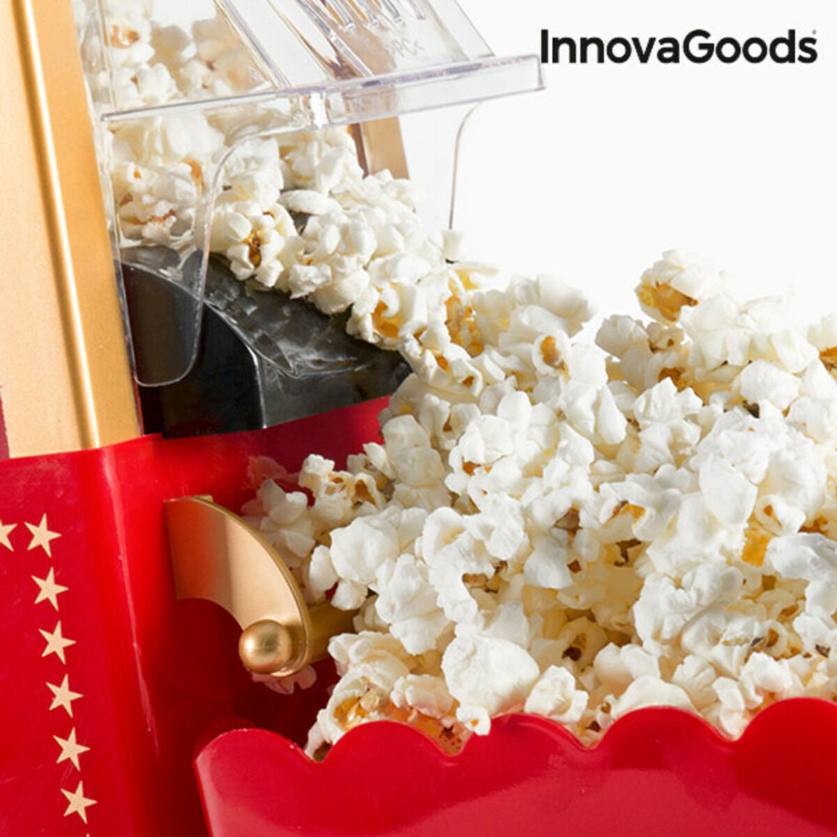  InnovaGoods Popcorn Maker Sweet & Pop Times 1200W Red_30