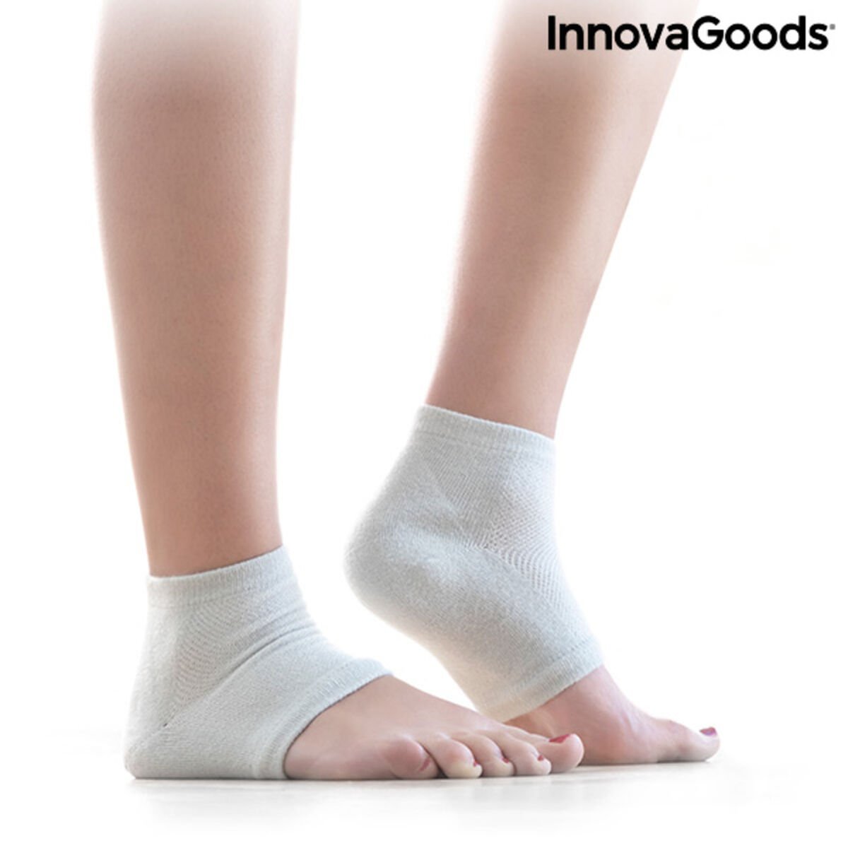 Moisturising Socks with Gel Cushioning and Natural Oils Relocks InnovaGoods_33