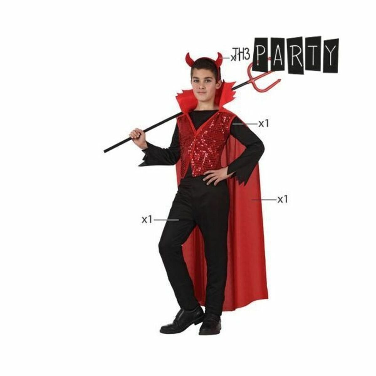 Costume for Children 5261 Male demon_7