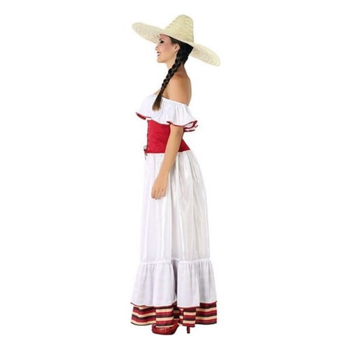 Kostume til voksne Mexicansk dame, str. XS/S_11