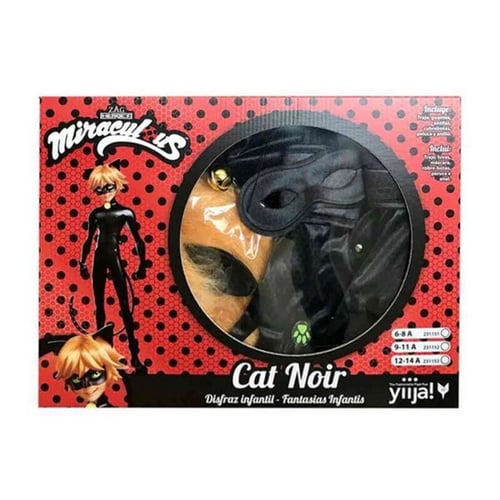 Kostume til børn Cat Noir (Størrelse 12-14 år)_5