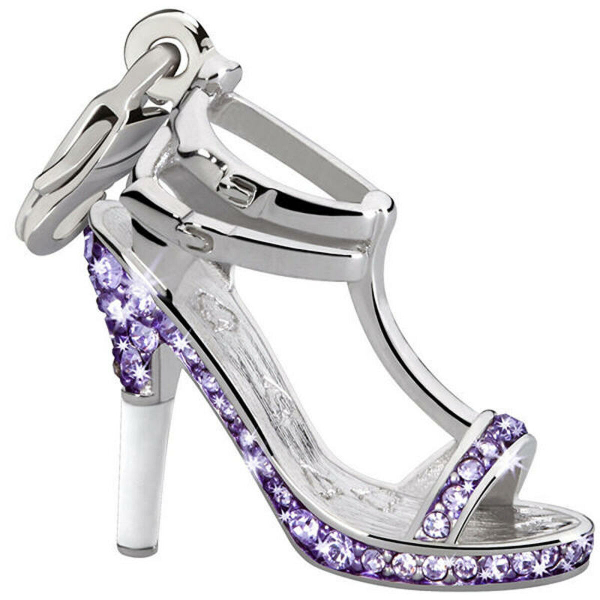 Woman's charm link Glamour (4 cm) |_3