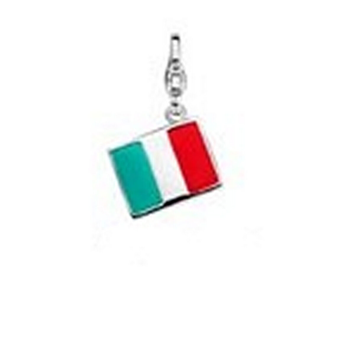 Woman's charm link Ti Sento 8304IT Red Green Silver (1 cm)_1