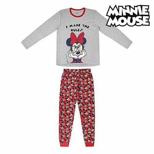 Nattøj Minnie Mouse Dame Grå_1