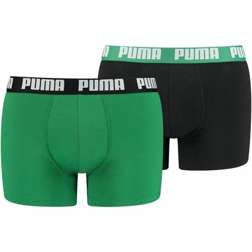 Boxershorts til mænd Puma M Grøn (2 uds) - picture