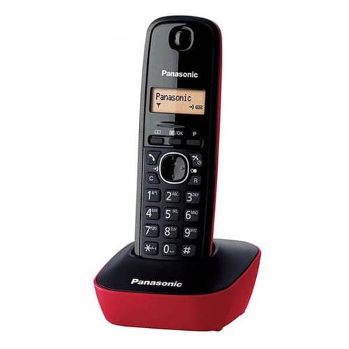 Trådløs telefon  Panasonic KX-TG1611SPR Rød_1