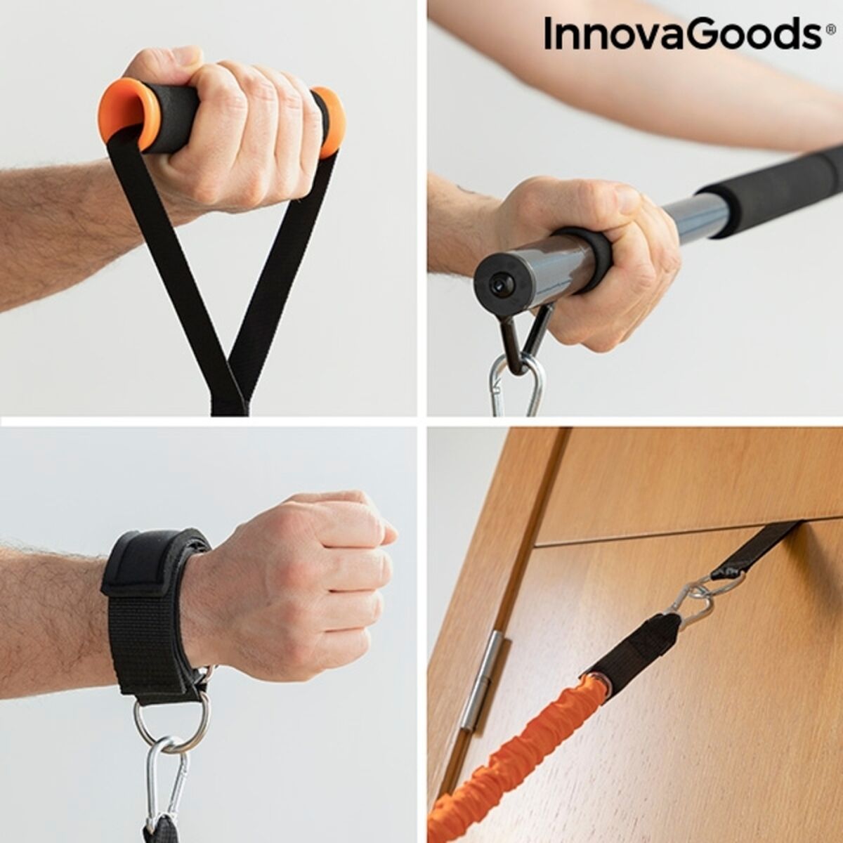 Integrated Portable Training System with Exercise Guide Gympak Max InnovaGoods_6