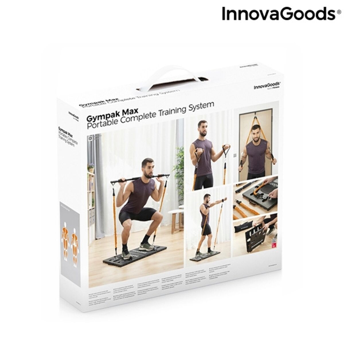 Integrated Portable Training System with Exercise Guide Gympak Max InnovaGoods_29