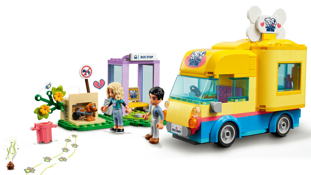 Lego Friends Dog Rescue Cart_2