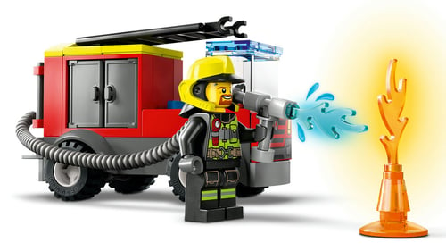 Lego City Fire Brandstation Og Brandbil    _2