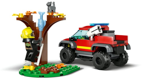 Lego City Fire Firhjulstrukket Redningsvogn    _1