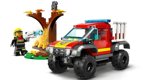 Lego City Fire Firhjulstrukket Redningsvogn    _3